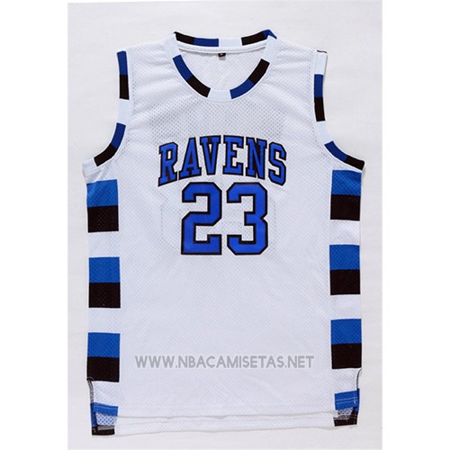 Camiseta Pelicula Tree Hill Nathan Scott NO 23 Blanco